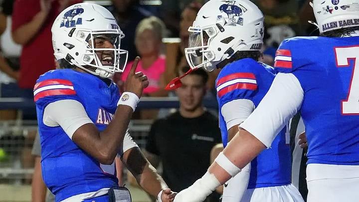 Allen Battles Prosper in Texas High School Showdown
