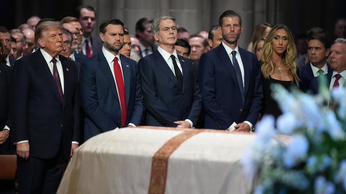 Trump Eulogizes Sen. Lindsey Graham at Washington Funeral | Headlines Plus