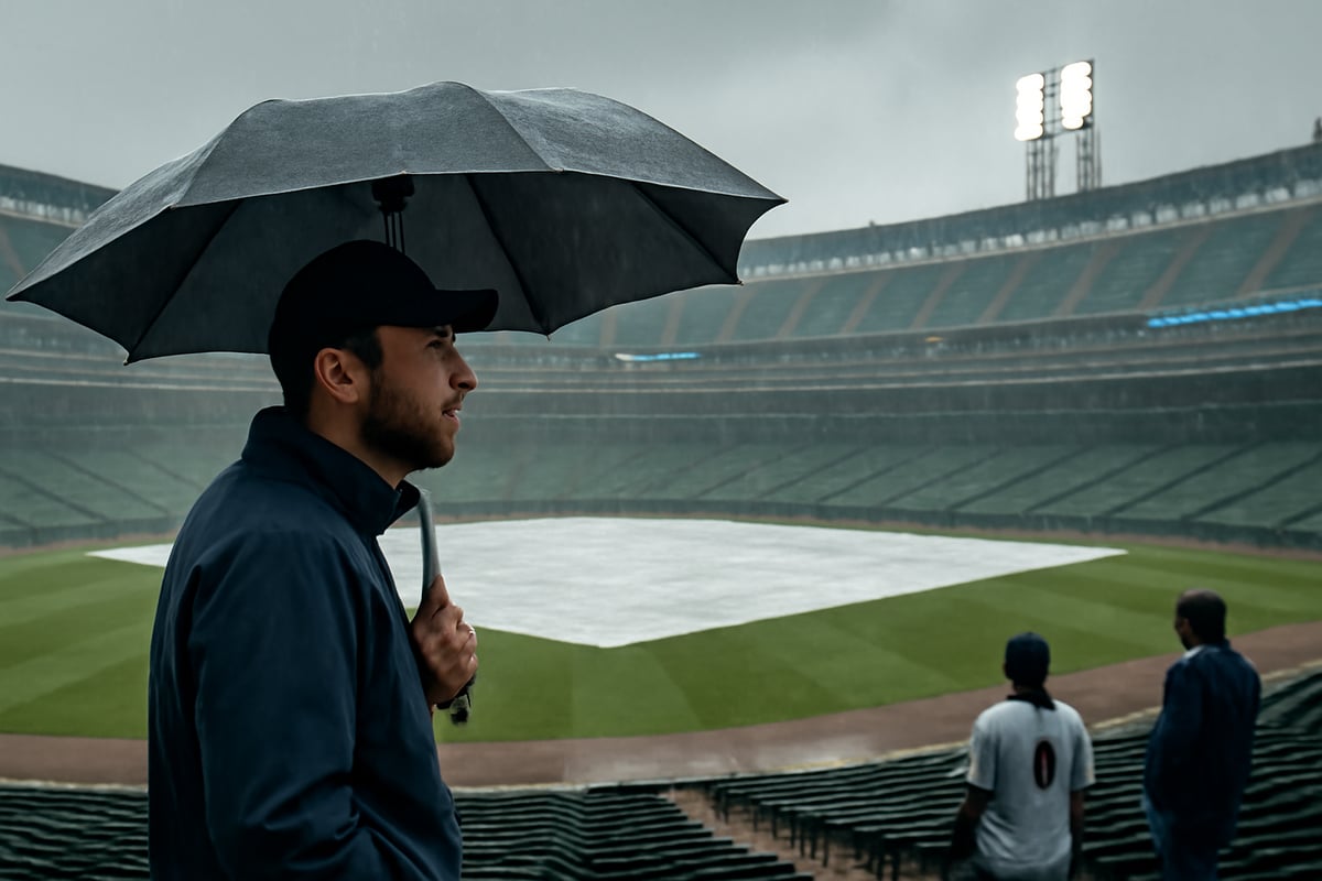 Rain Delays Braves-White Sox Game