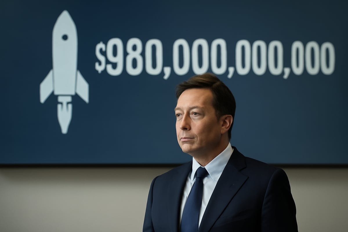 Musk's Net Worth Tops $980 Billion as SpaceX IPO Is Set
