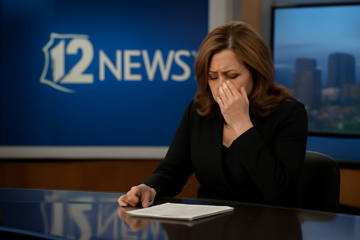 12 News Anchor Says Farewell in Emotional Station Exit