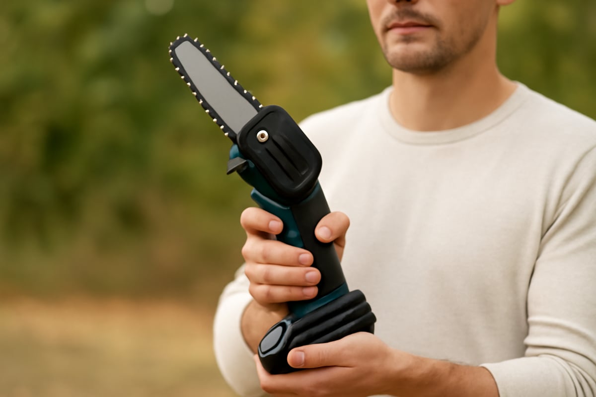 Mini Chainsaw on Sale for Under $35 Is a Must-Have Tool