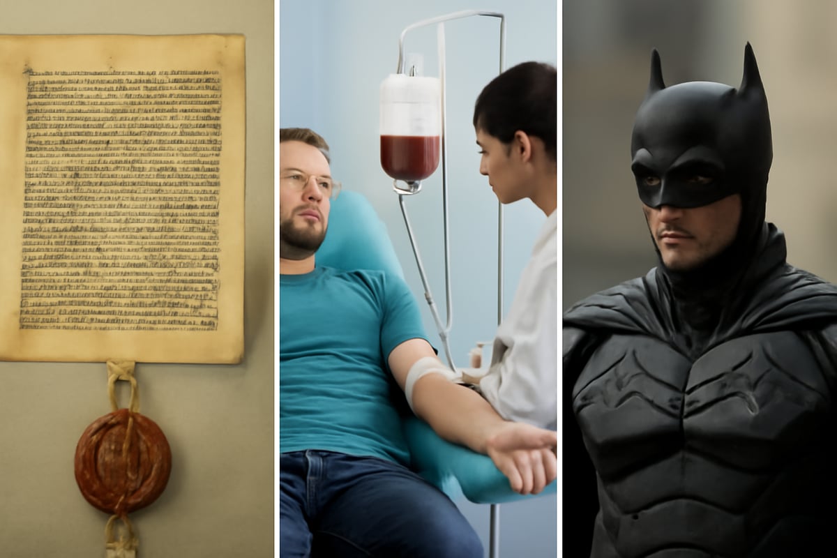 June 15 In History - Magna Carta, Blood Transfusion, Batman Begins