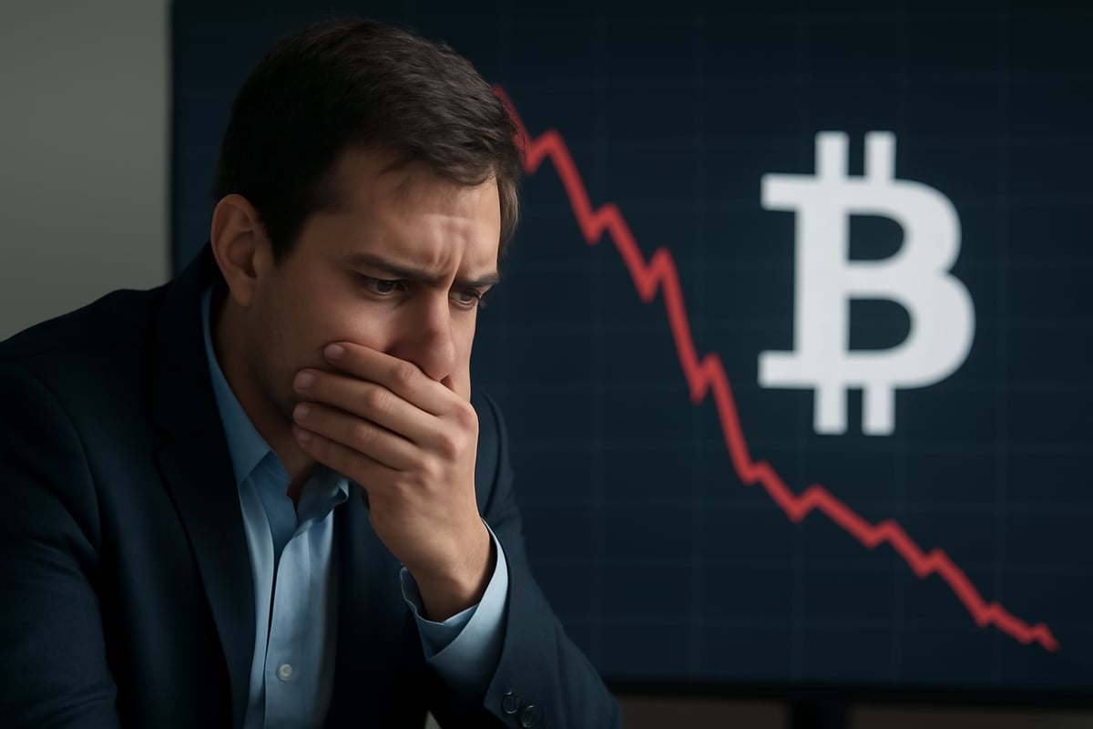 Bitcoin Slides As Whale Selling Triggers New Panic