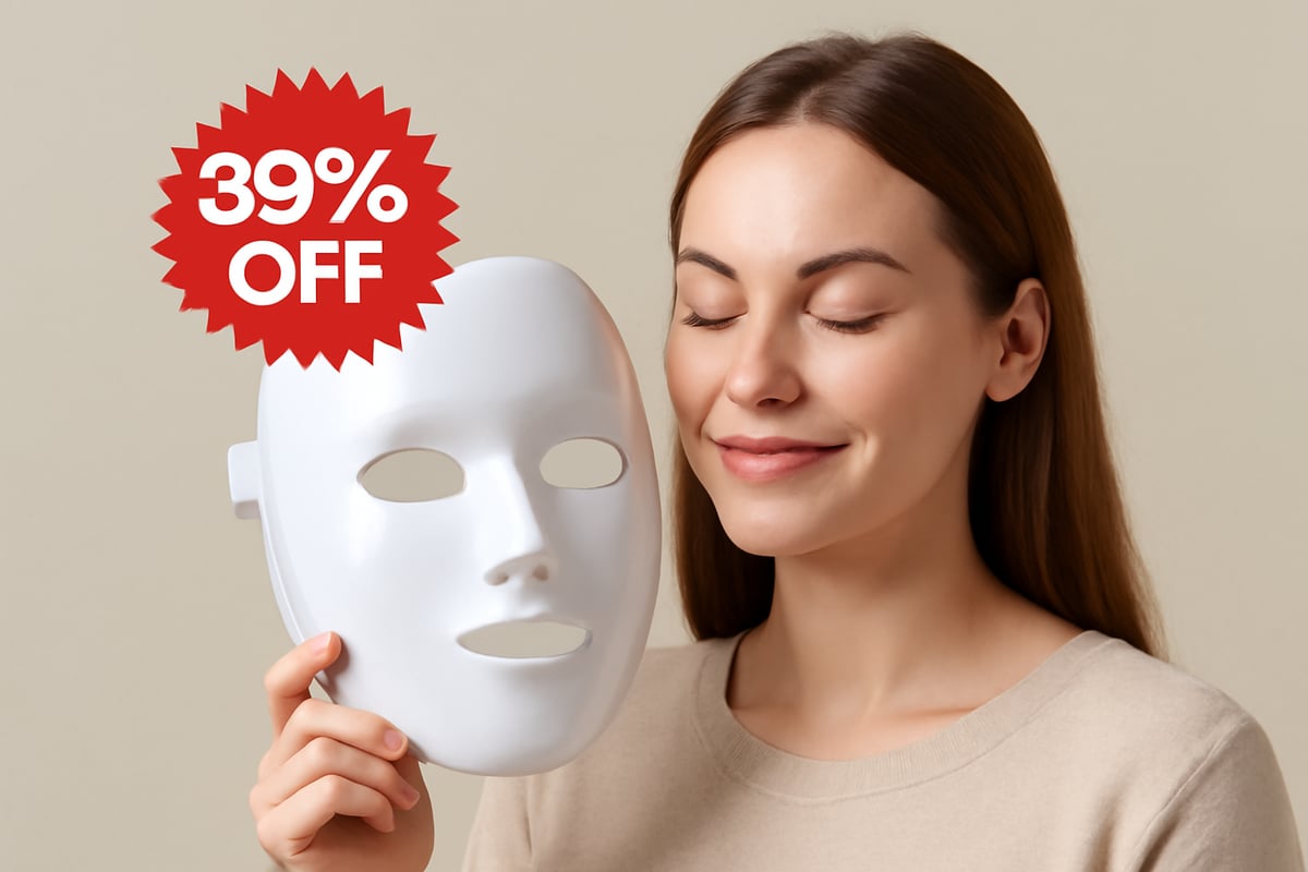 Save 39% On Wavytalk's LED Face Mask