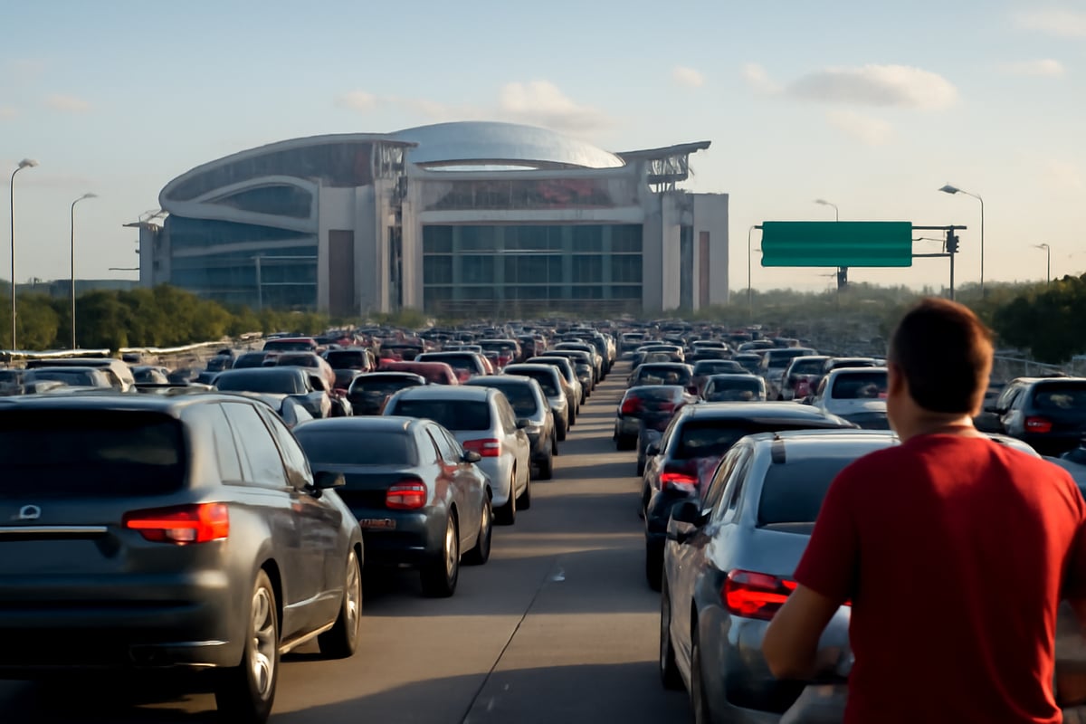 Houston Traffic Surges As World Cup Crowds Hit NRG