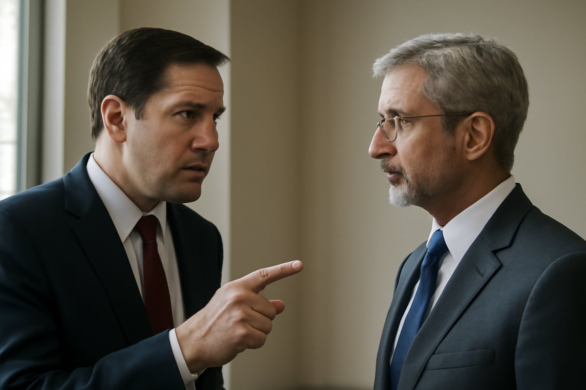 Rubio Tells Jaishankar to Follow U.S. Forces in Hormuz