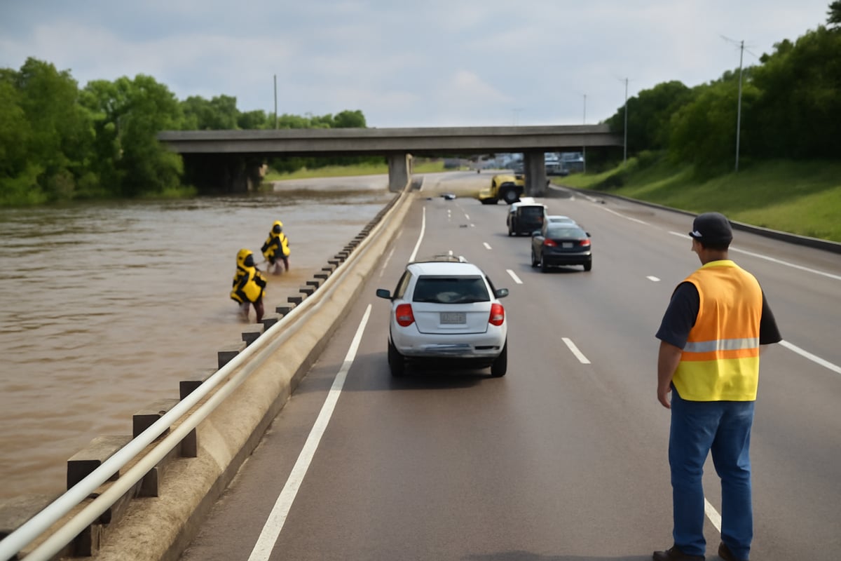 San Antonio Highway Reopens After High-Water Rescue
