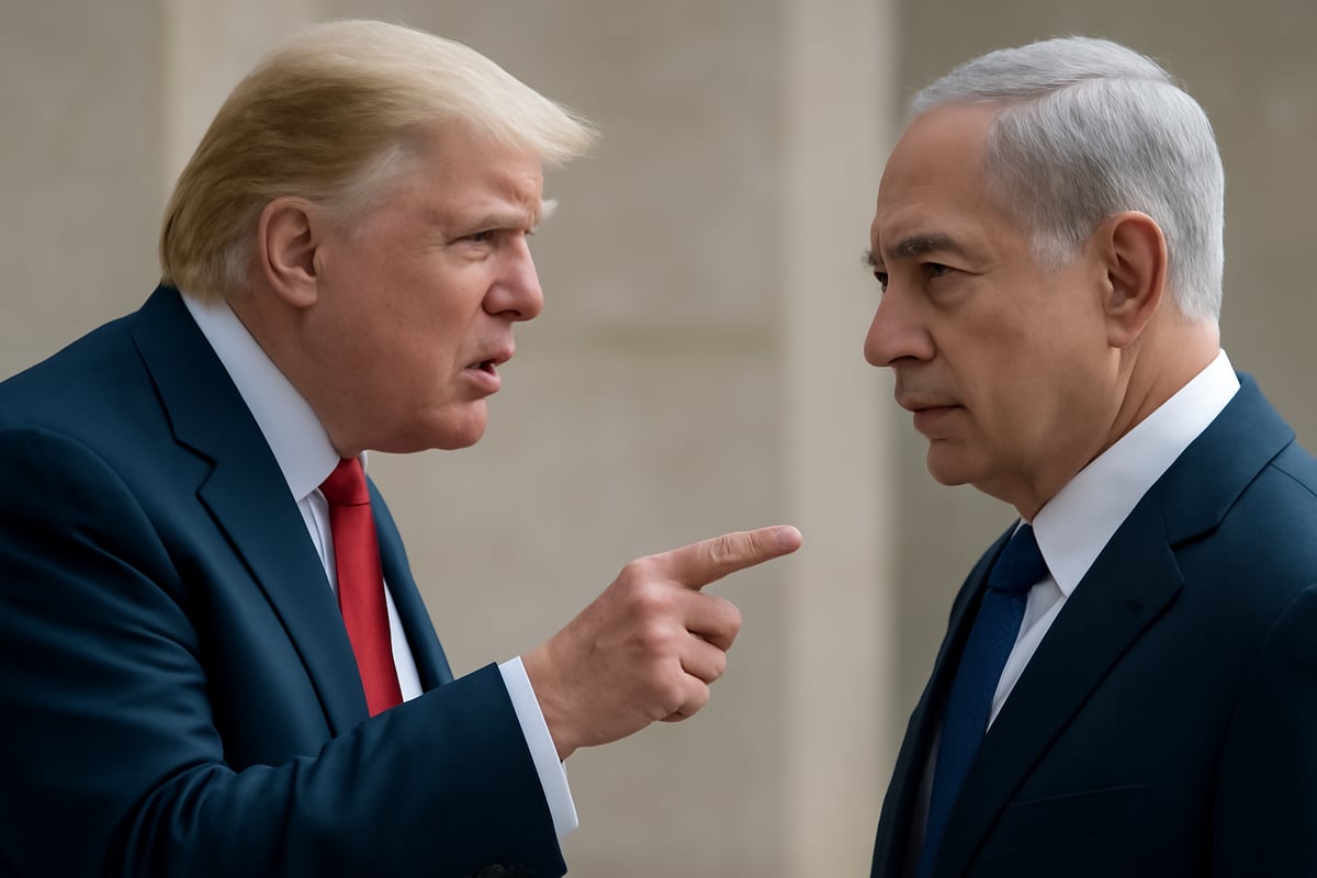 Trump Says Netanyahu Must Be Responsible Amid Tensions