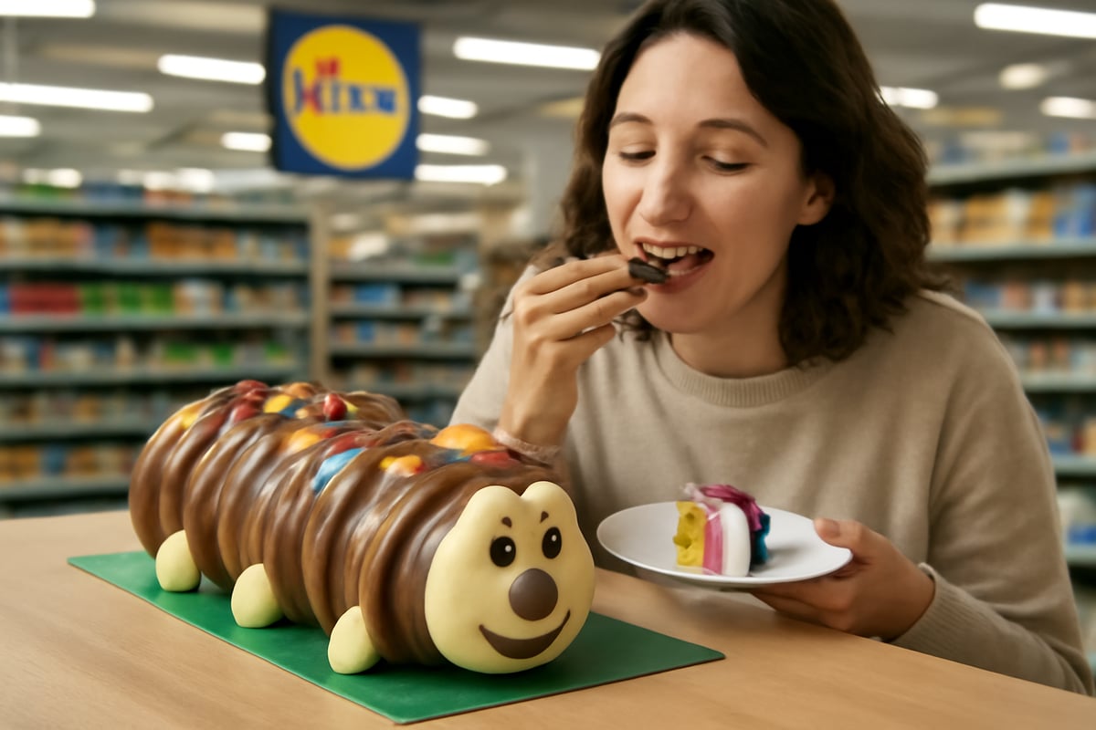Lidl Launches Caterpillar Cake With Free Sample Offer for Customers