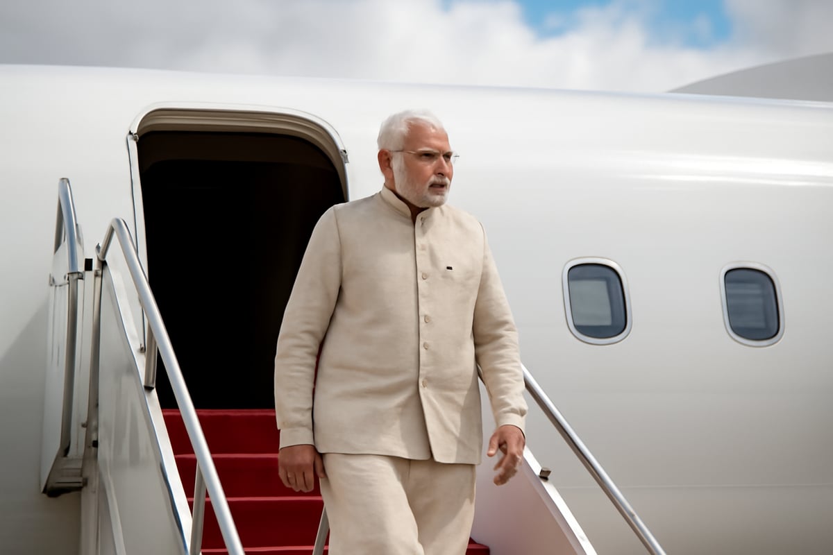 PM Modi Arrives in Geneva for G7 Summit, Eyes Trump on Iran Deal
