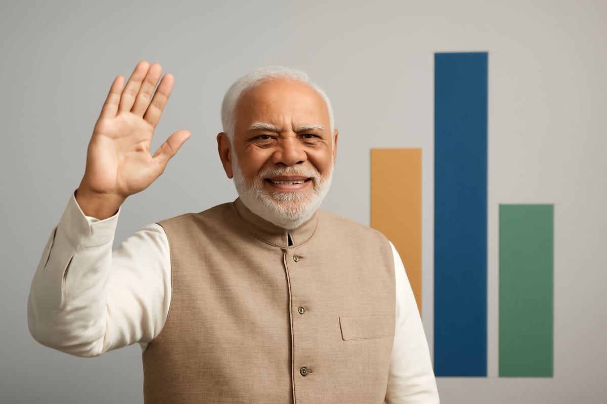 Modi Leads Global Approval Rankings at 68%, Survey Says