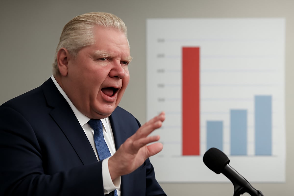 Doug Ford Calls Poll Showing Him As Least Popular Premier Fake
