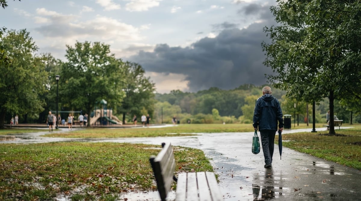 Scattered Storms Linger Before Labor Day