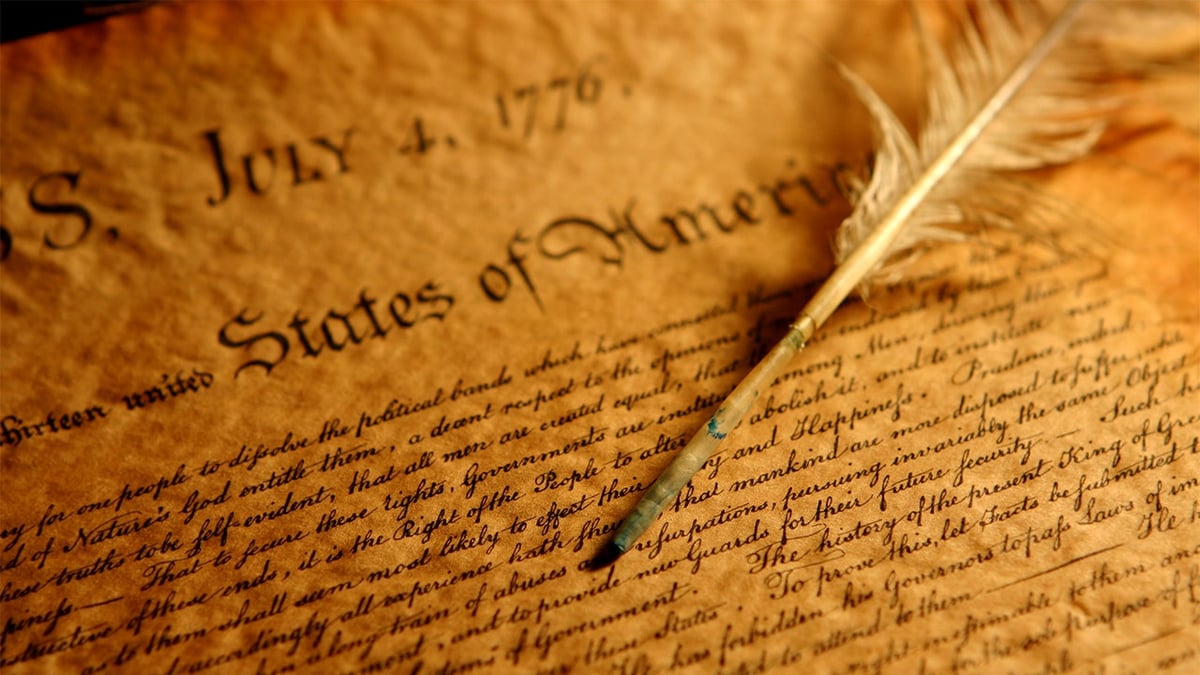 GOP Lawmaker Pushes Declaration of Independence Bill for America's 250th