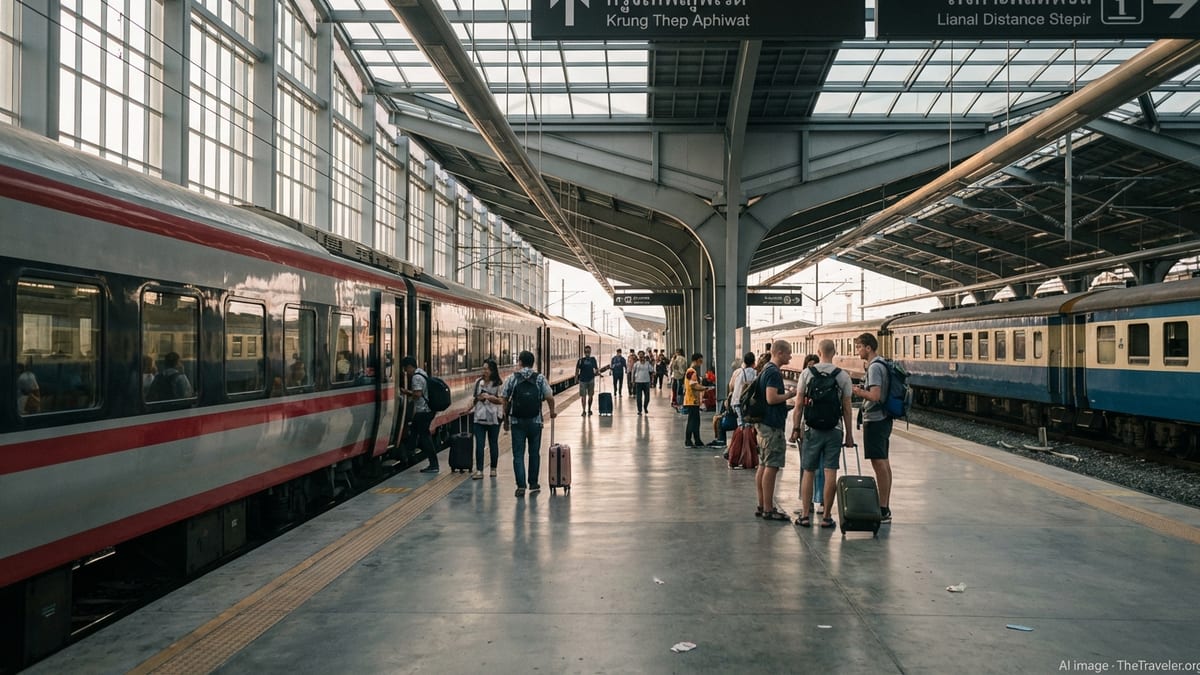 Thailand Train Guide for Long Routes