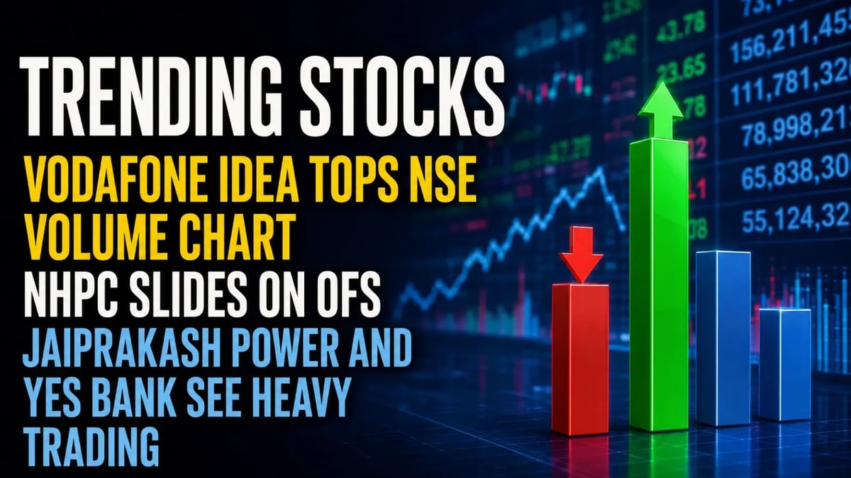 Vodafone Idea Tops Trading As NHPC Slips On OFS News