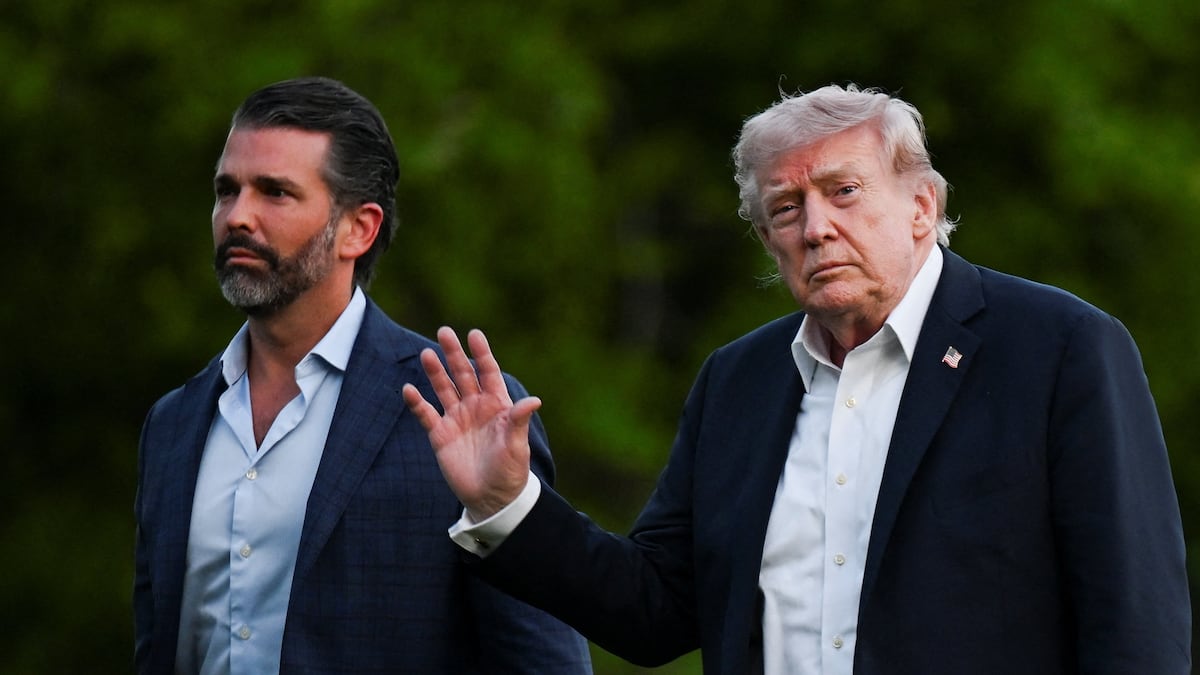 Trump Decides Whether To Attend Son's Wedding