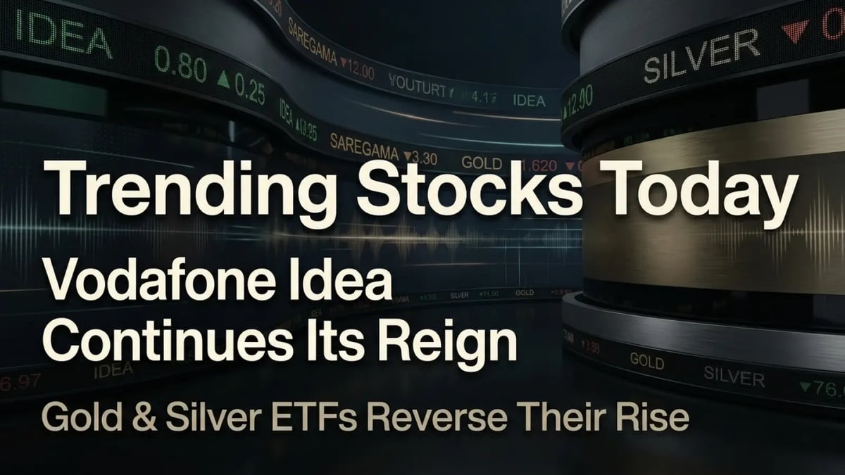 Vodafone Idea, Saregama Lead May 15 Trending Stocks
