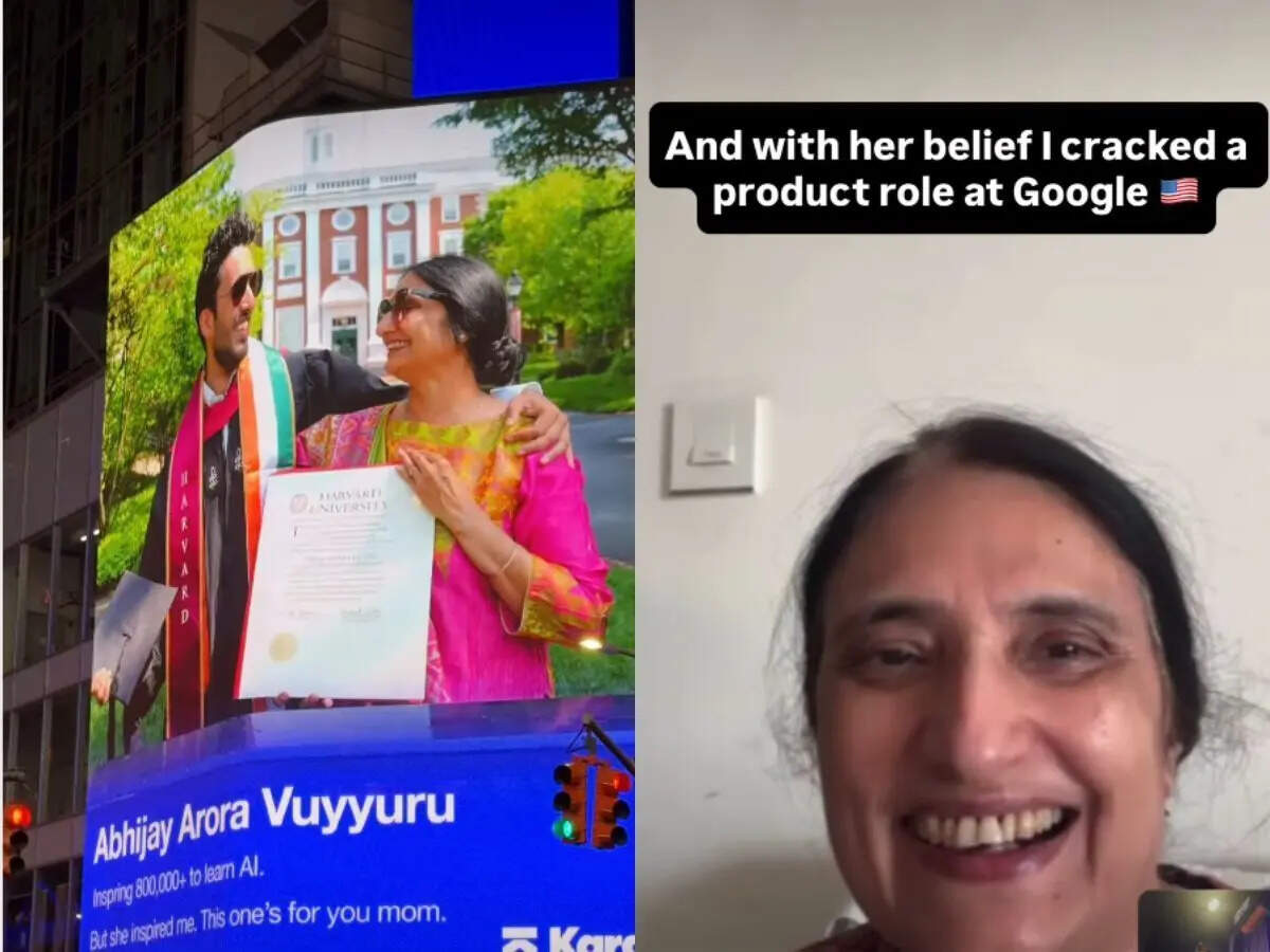 Google Techie Honors Mother With Times Square Billboard