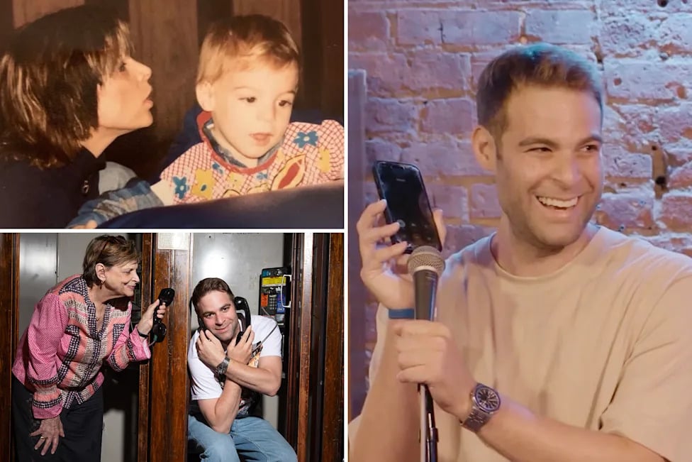 NYC Comedian Calls His Hilarious Mom Live on Stage