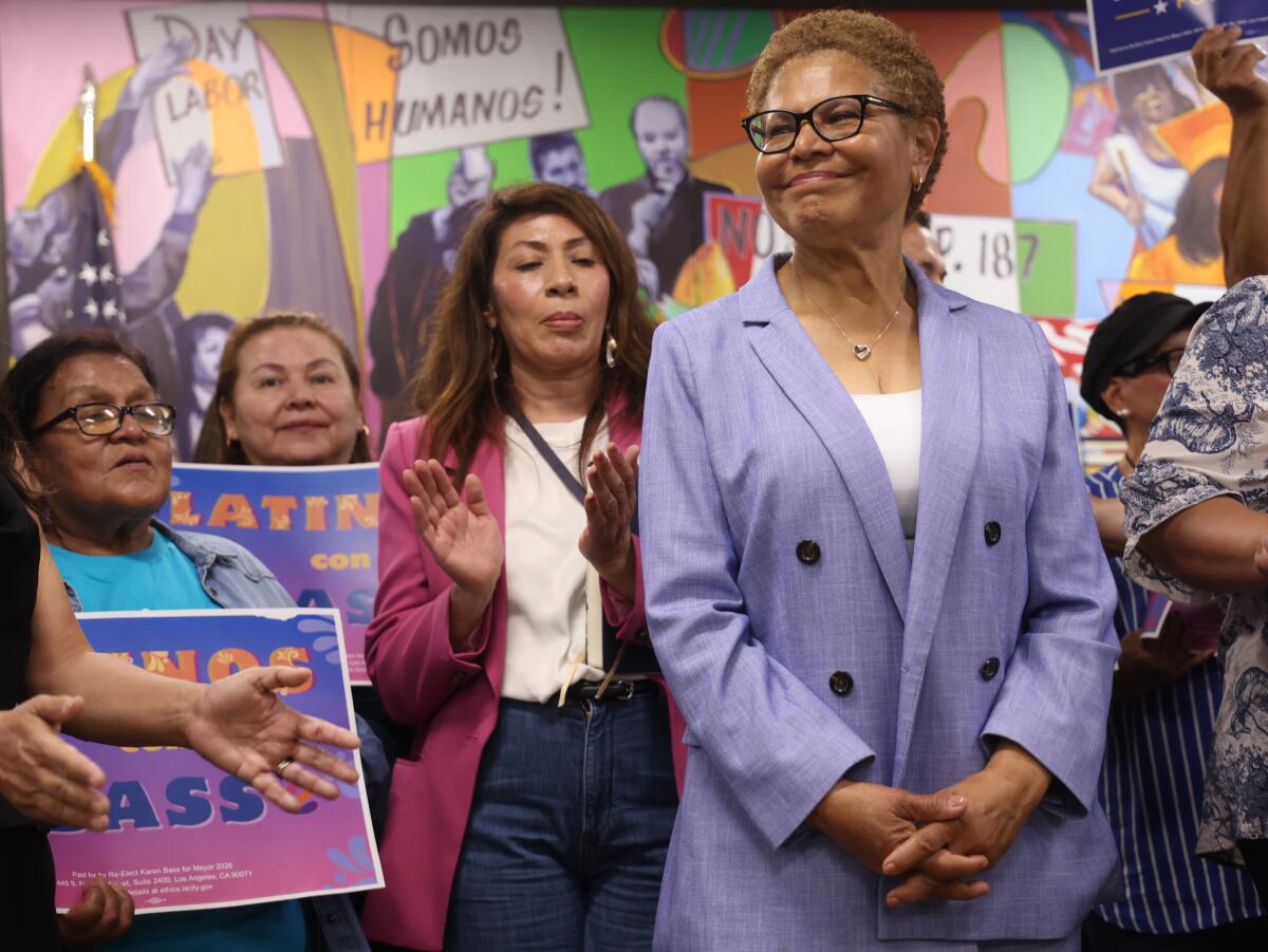 LA Mayor Bass Shakes Up Campaign Leadership