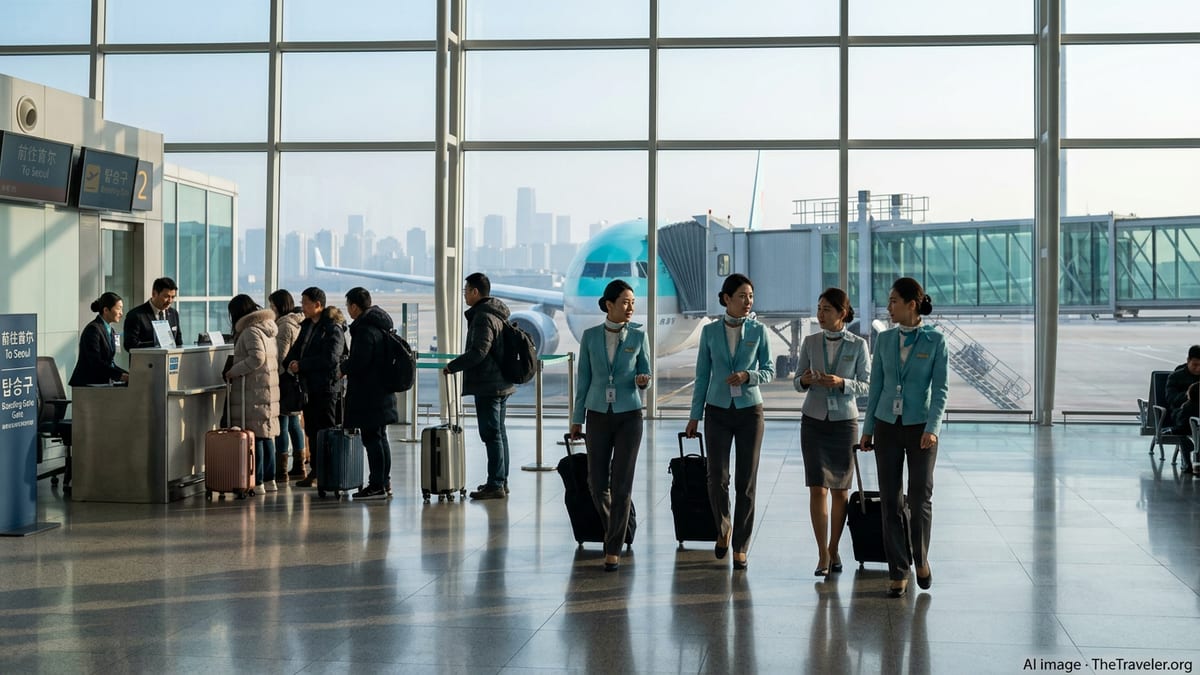 Korean Air Hires Bilingual Crew for China Push