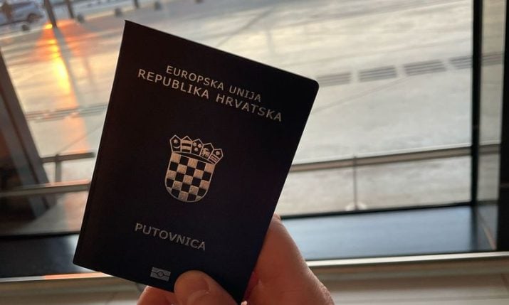 Croatia's Passport Cracks World Top 10, Tops UK, US