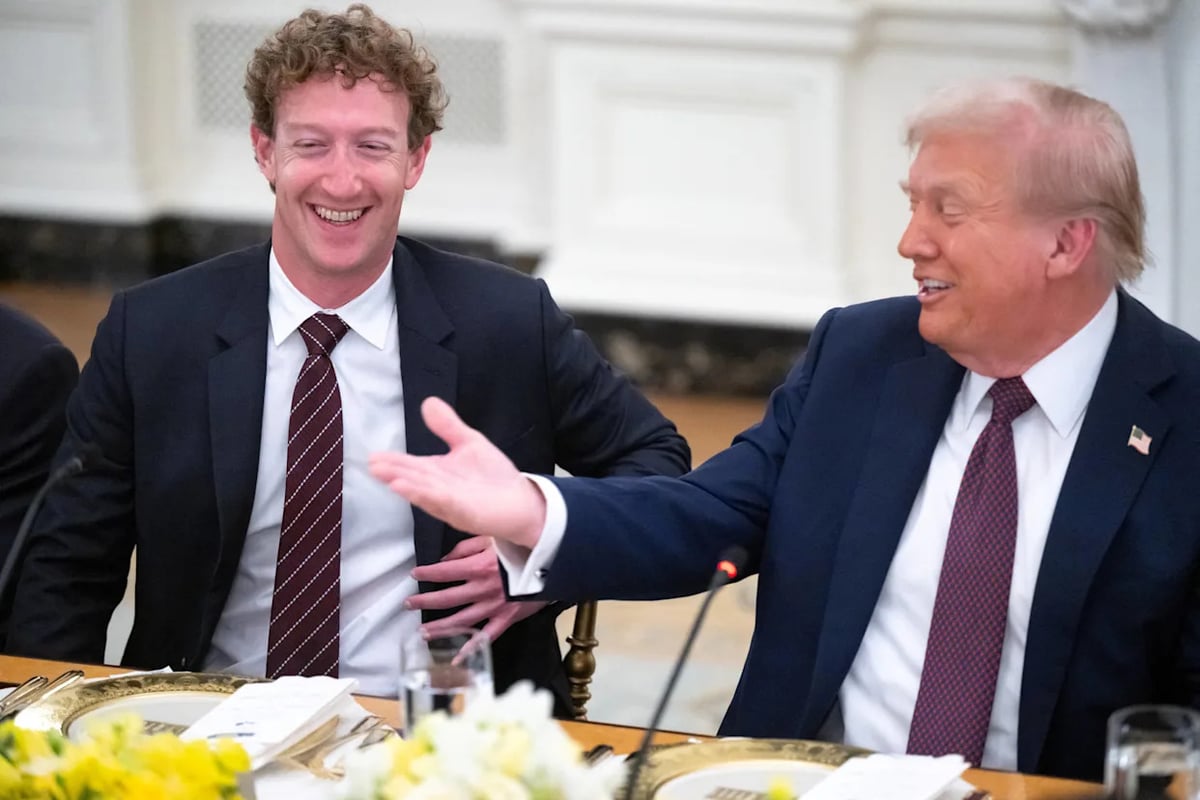 Zuckerberg, Huang, Brin Join Trump Tech Panel
