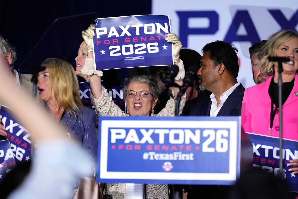 Paxton Crushes Cornyn in Texas Senate Primary