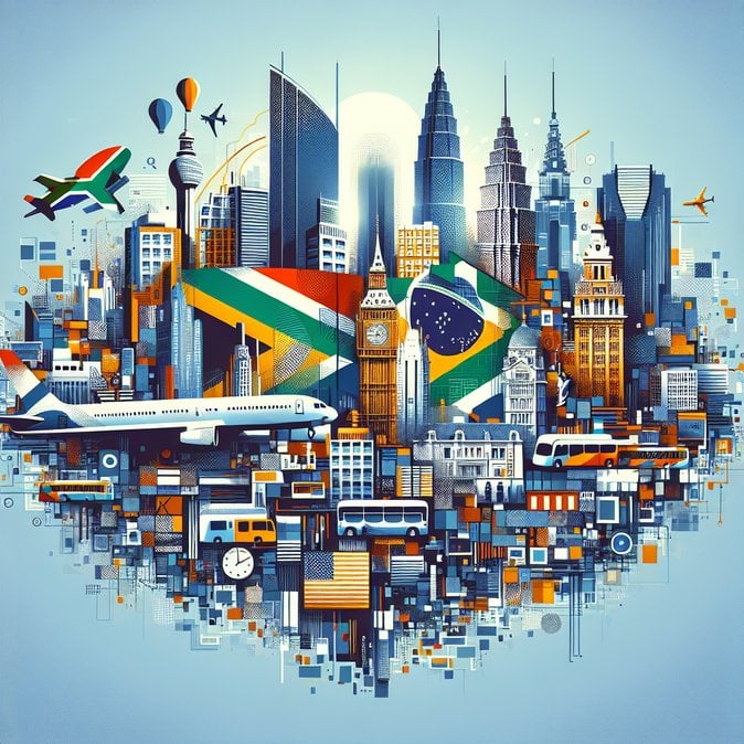 Brazil Opens 90-Day Visa-Free Entry to South Africans