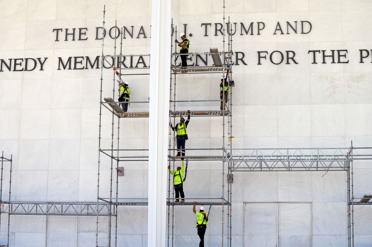 Trump Appeals Kennedy Center Name Ruling