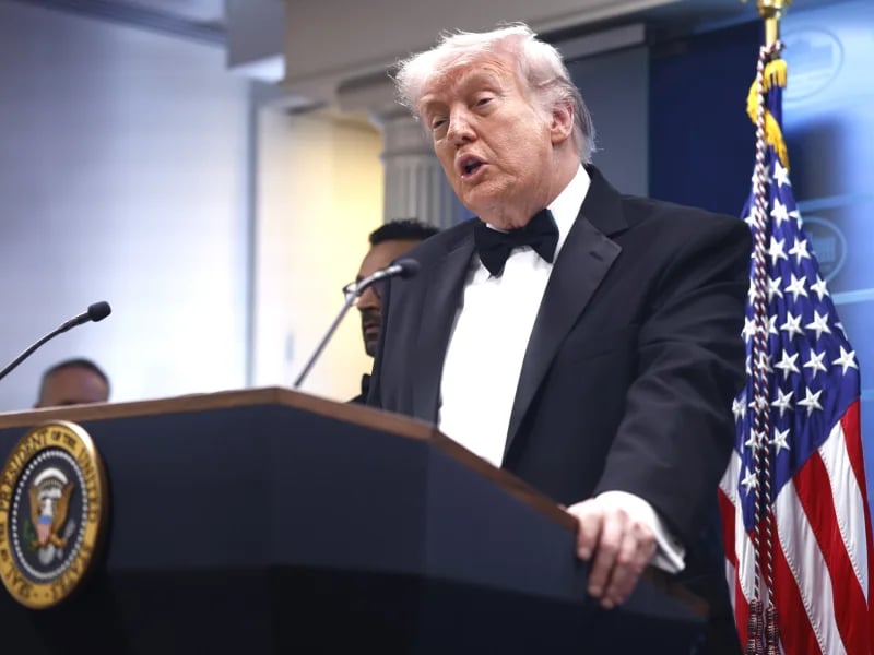 Senate Drops White House Ballroom Funding From Spending Bill