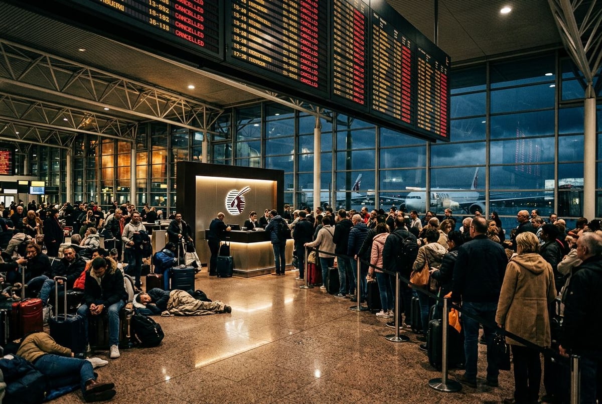 Severe Weather Strands Thousands at Chicago Airports