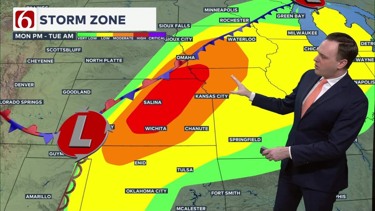 Summer-Like Weather Gives Way To Storms In Northeast Oklahoma
