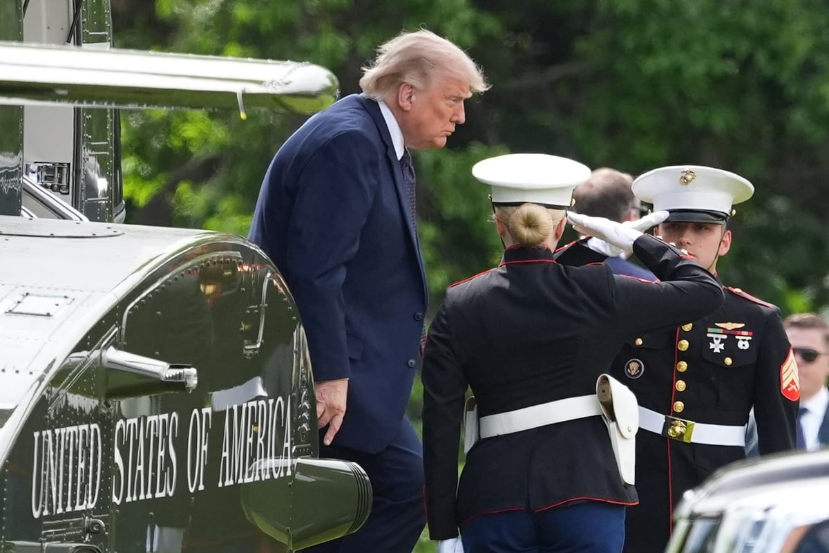 Trump Faces Health Questions Ahead of Walter Reed Visit