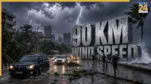 IMD Warns Of Heavy Rain, 90 Kmph Winds Across 15 States