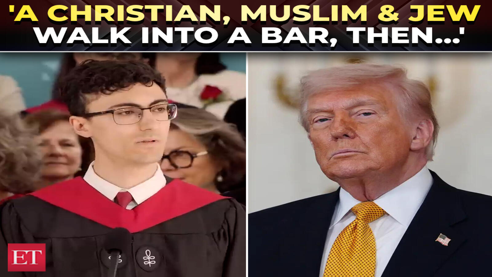 Harvard Student's Trump Speech Sets Off Viral Backlash