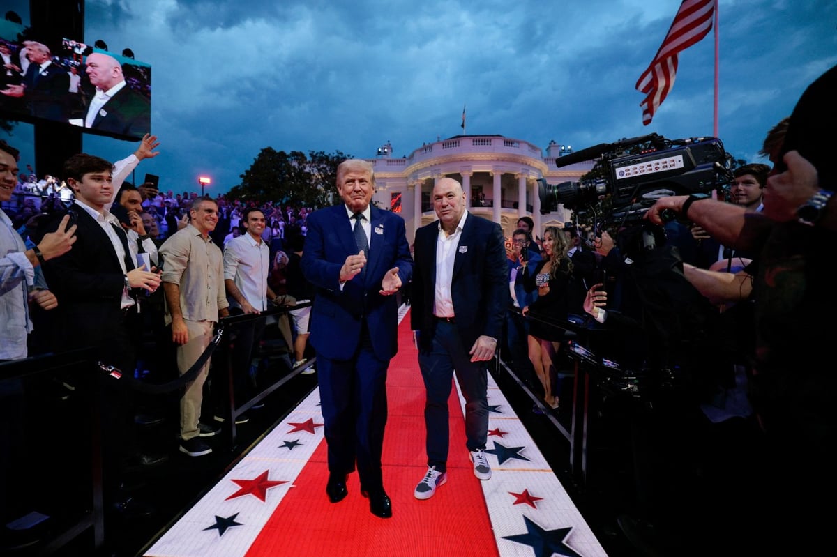 Trump Opens White House Cage Match