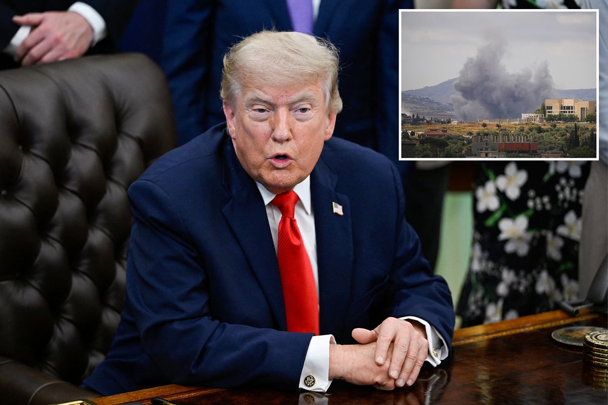 Trump Warns Israel Strike Could Jeopardize Iran Peace Deal