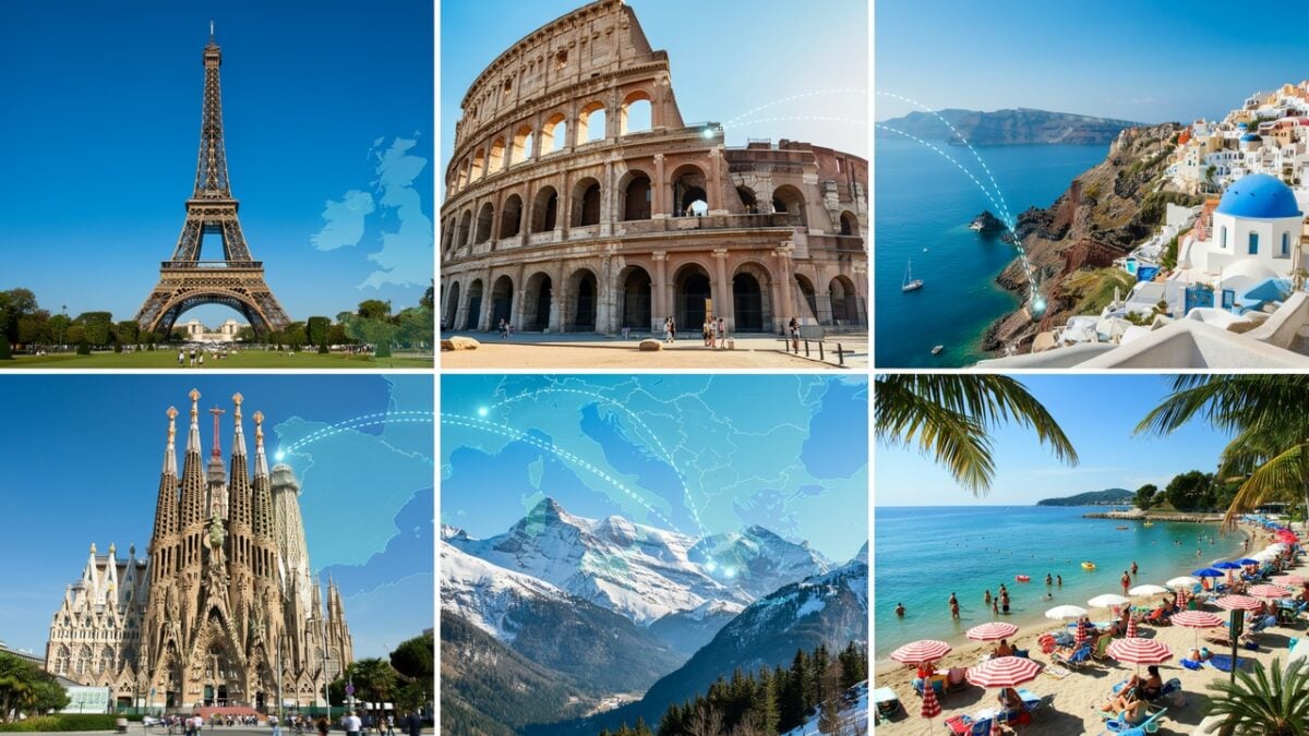 Europe's Summer Tourism Boom - Spain, France, Italy and Greece Lead the Way