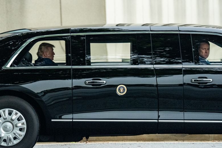 Trump Says Walter Reed Checkup 'Checked Out Perfectly'