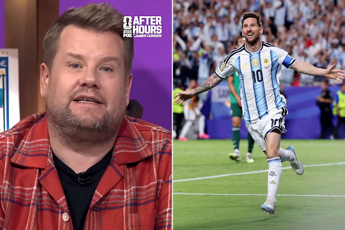 James Corden Plays Wild Soccer Game on World Cup Show