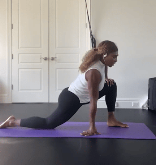 Serena Williams Shares Her Go-To Stretching Routine