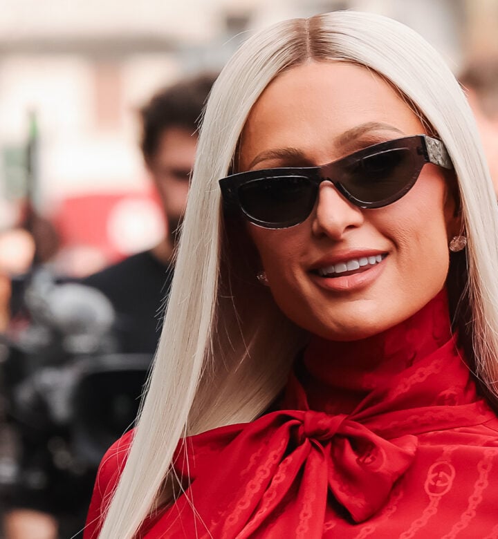 Paris Hilton Goes Full Barbie at Coachella in Wild Boots