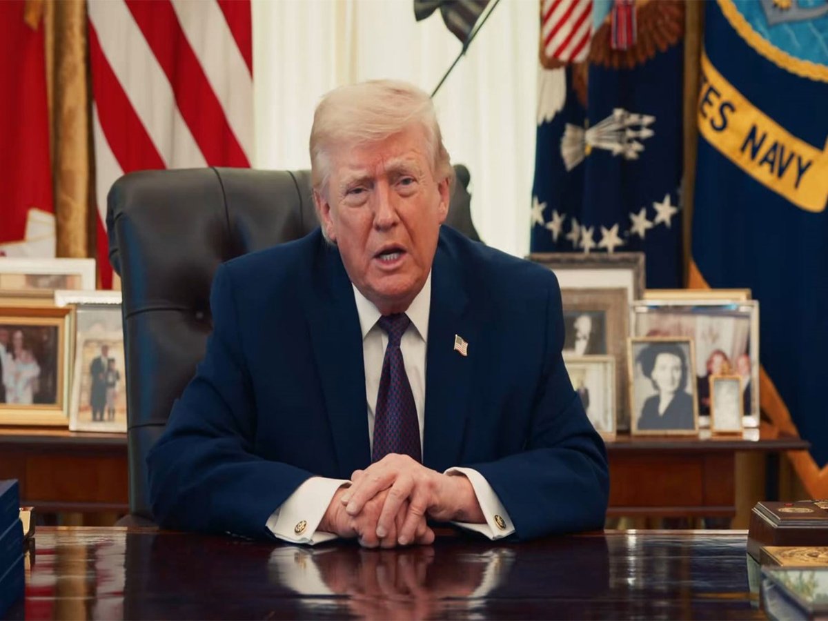 Trump Hails Trade Deficit Drop, Job Boom