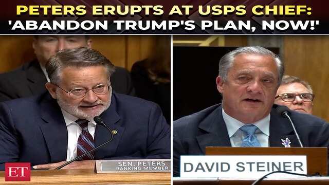 Gary Peters Confronts Trump's USPS Chief Over Mail Ballots