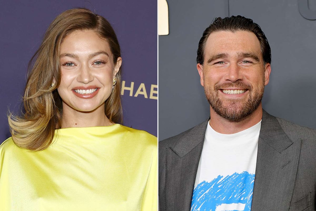 Gigi Hadid Cheers Travis Kelce's Tommy Hilfiger Gig