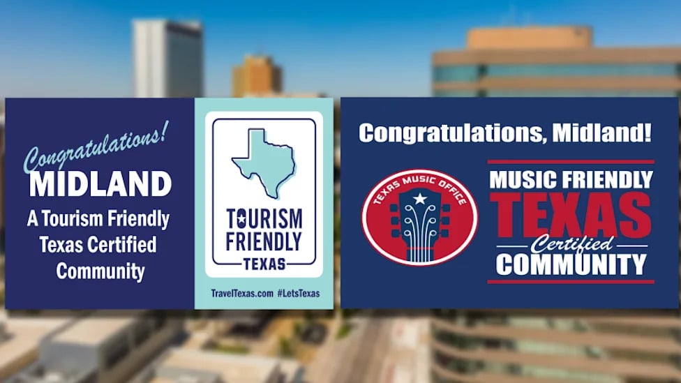 Midland Wins Double Friendly Texas Destinations Honors