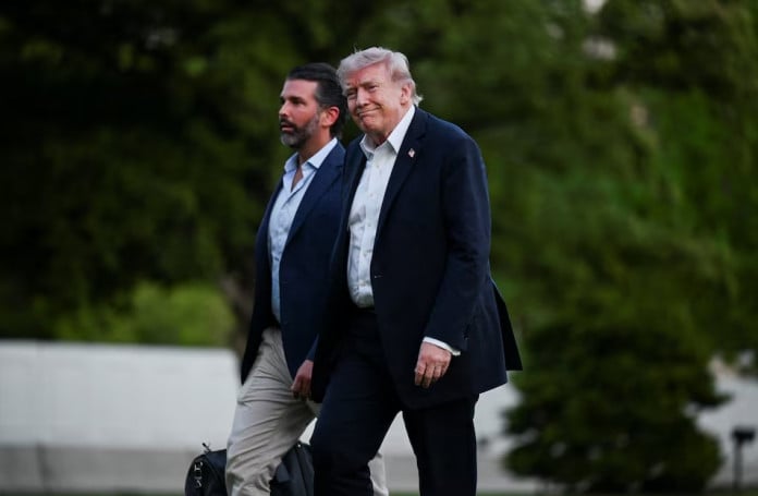 Trump Says He Will Skip Donald Trump Jr.'s Wedding